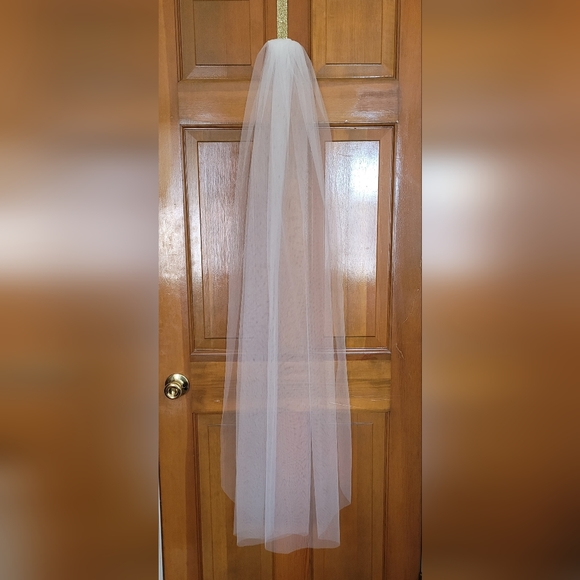 50" Waltz Length Wedding Veil - Picture 1 of 11